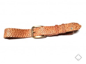 giovanniceleste.it cintura intrecciata pelle canguro - kangaroo plaited belt (5)