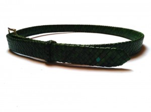 braided plaited kangaroo hide belt - cintura intrecciata pelle canguro  (11)