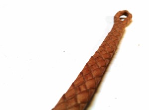 Braided Plaited kangaroo hide bracelets -   Bracciali  intrecciati in pelle di canguro (4)