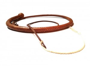 Snake whip braided kangaroo leather frusta snake whip intrecciata in pelle di canguro (13)