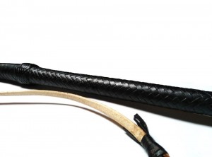 Target whip braided in kangaroo leather Frusta Target intrecciata in pelle di canguro (3)